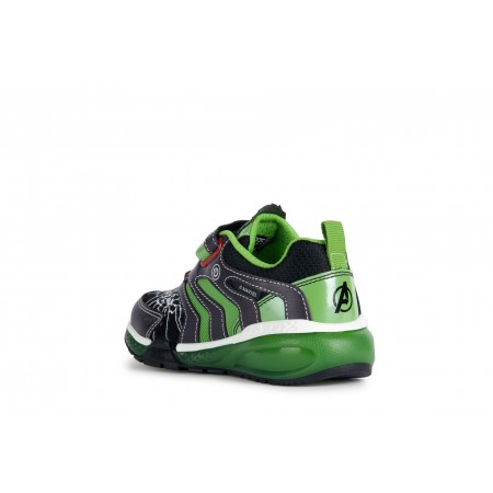 Geox Sneakersy Świecące Marvel HULK Avengers BAYONYC J35FEB 011CE C0016 - bossokids.pl - BOSSO Lublin