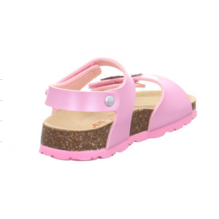 Sandały dla dziewczynki na korku SUPERFIT SANDAŁY FUSBETY 1-000118-5500 BOSSO Lublin