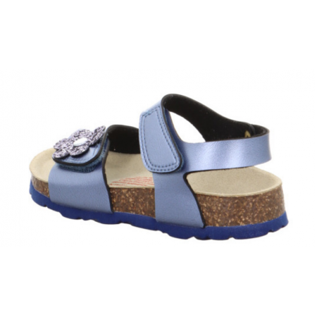 Sandały dla dziewczynki na korku SUPERFIT SANDAŁY FUSBETY 1-000118-8010 BOSSO Lublin