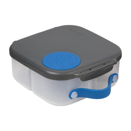 b.box Mini lunchbox | śniadaniówka do szkoły, do pracy | Blue Slate Szary