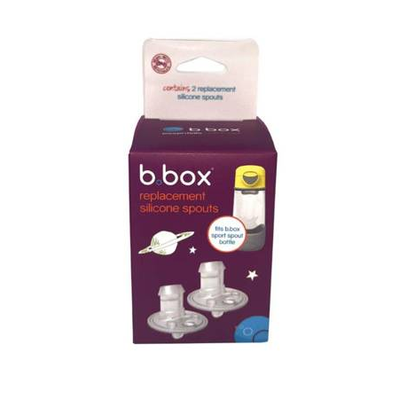 b.box Ustniki zapasowe do butelki sportowej tritanowej 450 ml i 600 ml 2 szt.