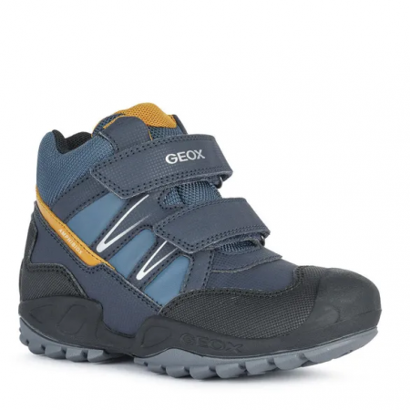 GEOX JESIENNO ZIMOWE BUTY WODOODPORNE AMPHIBIOX J261WA 0CEFU C0916, Savage