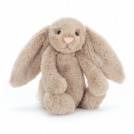 JELLYCAT Królik Beżowy z Białym Ogonkiem 31cm
