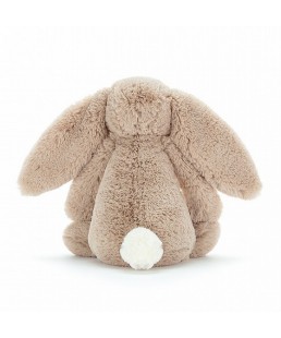 JELLYCAT Królik Beżowy z Białym Ogonkiem 31cm od narodzin bezpieczna zabawka dla malucha
