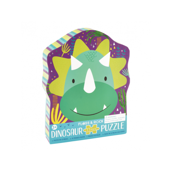 Floss & Rock Puzzle Dinozaury 12 elementów 2+