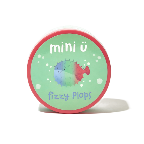 Mini U Fizzy Plops Tabletki do kąpieli w 4 kolorach 40x3g