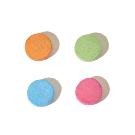 Mini U Fizzy Plops Tabletki do kąpieli w 4 kolorach 40x3g - BOSSO Lublin - bossokids.pl