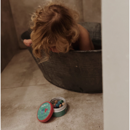 Mini U Fizzy Plops Tabletki do kąpieli w 4 kolorach 40x3g - BOSSO Lublin - bossokids.pl