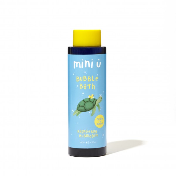 Mini U Naturalny bąbelkowy płyn do kąpieli Guma balonowa dla dzieci i niemowląt 250ml