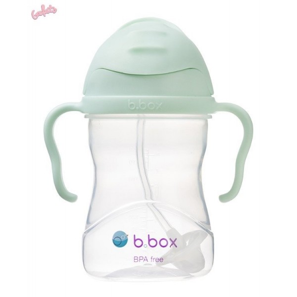 b.box bidon ze słomką 240 ml, Gelato Pistachio, Pistacjowy Kubek