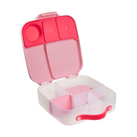 b.box lunchbox duży, Flamingo Fizz - BOSSO Lublin - bossokids.pl