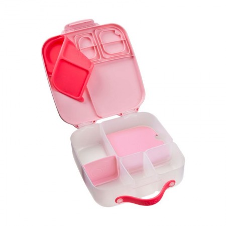 b.box lunchbox duży, Flamingo Fizz - BOSSO Lublin - bossokids.pl