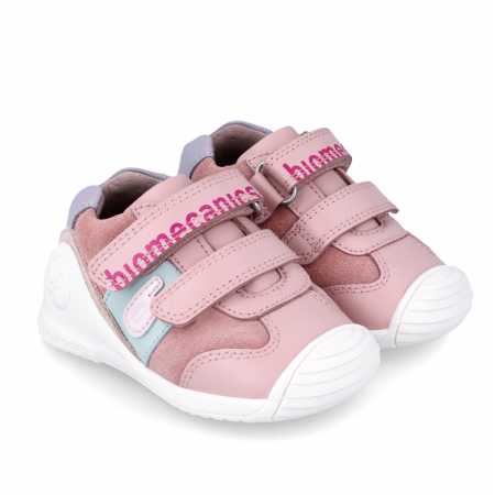 Biomecanics 242114-A Sneakersy dziewczęce - bossokids.pl - BOSSO Lublin Buty do nauki chodzenia