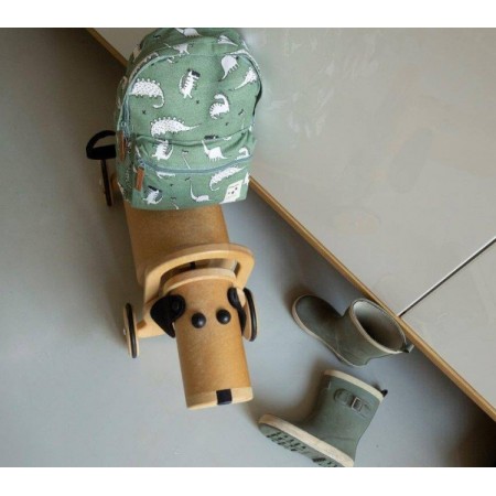 KIDZROOM Plecak dla Dzieci Dress up Dino green - Dinozaury