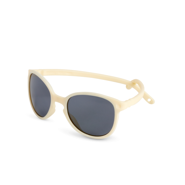 KiETLA Wazz Ivory 1-2 lata, Okulary przeciwsłoneczne dla Dzieci