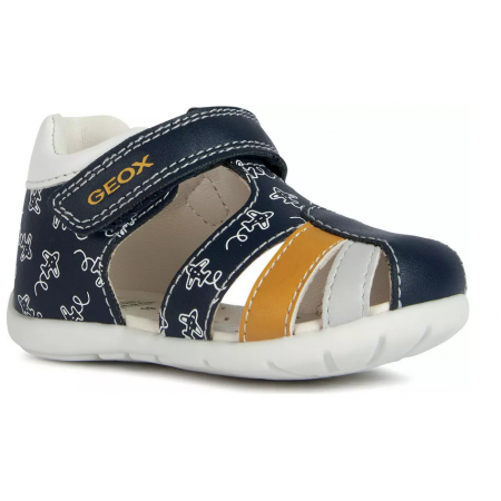 GEOX SANDAŁY ZAKRYTE PALCE ELTHAN B021PC 000BC CF42Q BOSSO LUBLIN