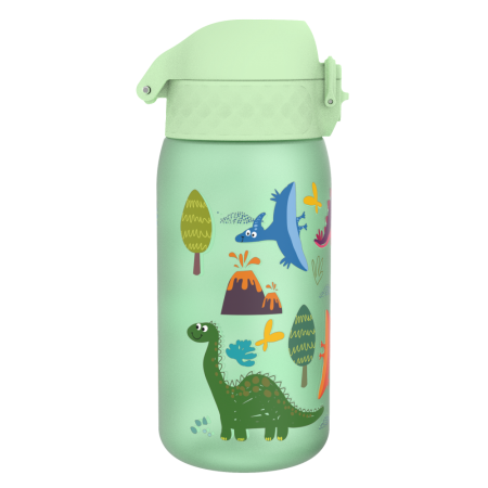 ION8 Bidon z Ustnikiem BPA Free Dinozaury 350ml Zielony