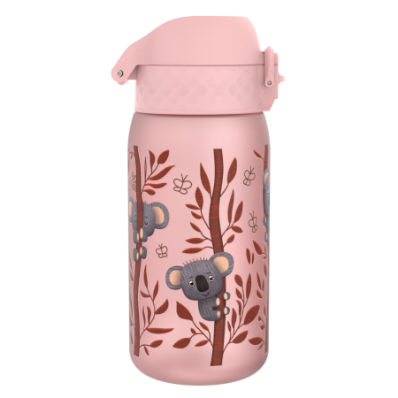 ION8 Bidon z Ustnikiem BPA Free Koala 350ml Różowy