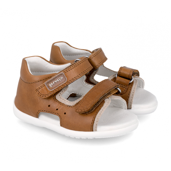 Garvalin sandały z zabudowaną piętą i odkrytymi paluszkami 242311-B