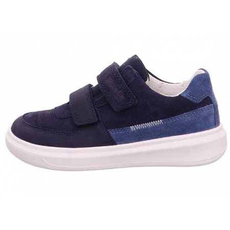 Superfit Lekkie Skórzane Sneakersy Cosmo 1-006456-8000 GRANATOWE BOSSO Lublin