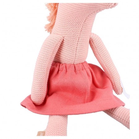 Przytulanka dla dzieci Unicorn Stella Kidzroom, maskotka Jednorożec, Jednorożec w spodnicy, maskotka szydełkowa, BOSSO Lublin