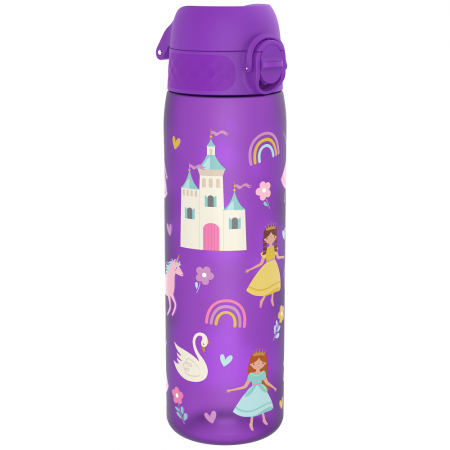 ON8 Bidon z Ustnikiem BPA Free Princess 500ml Fioletowy, Księżniczki