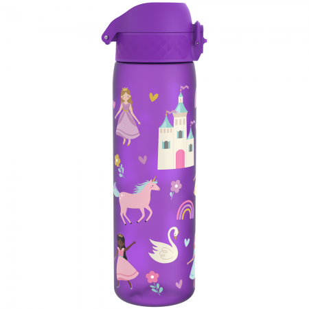 ON8 Bidon z Ustnikiem BPA Free Princess 500ml Fioletowy, Księżniczki