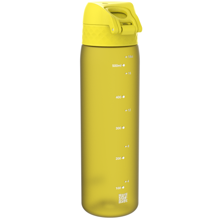 ION8 Bidon z Ustnikiem BPA Free Yellow 500ml, Żółty