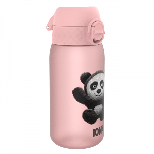 ION8 Bidon z Ustnikiem BPA Free Panda 350ml Różowy