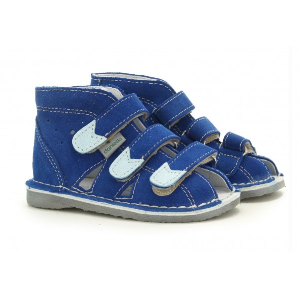 Danielki Buty Profilaktyczne S104 S114 Blue Niebieskie