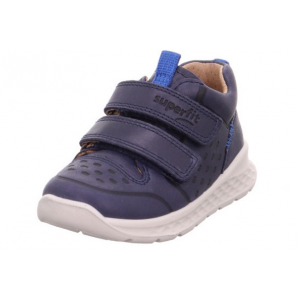 Superfit Lekkie Sneakersy dla Dzieci Breeze 1-000363-8020 Granatowy