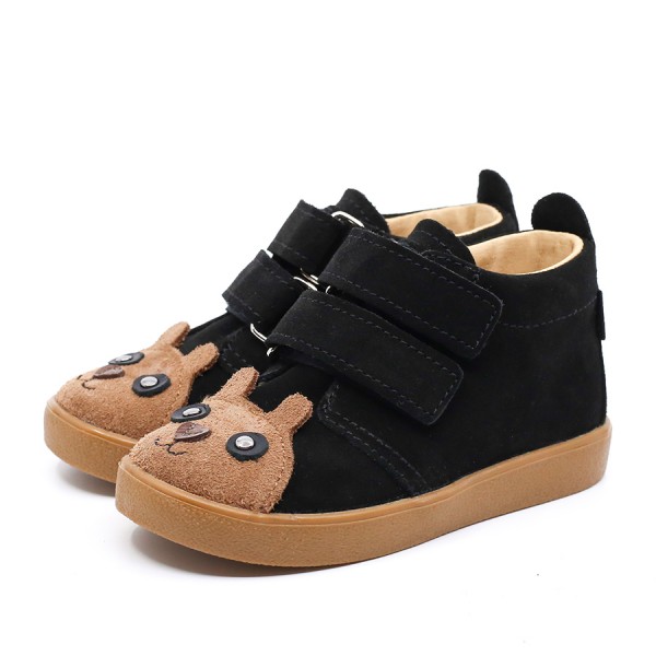 MRUGAŁA SUZIE BEAR BLACK 5180/4-92 | CZARNE TRZEWIKI DLA DZIECI | ROZMIARY 20-25