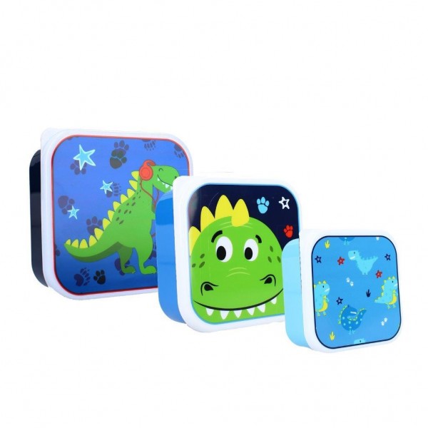 PRET Snackbox Śniadaniówka 3w1 Dragon Lunchbox