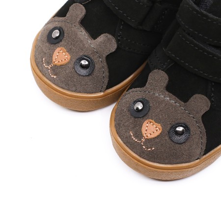 MRUGAŁA SUZIE BEAR BLACK 5280/4-92 | CZARNE TRZEWIKI