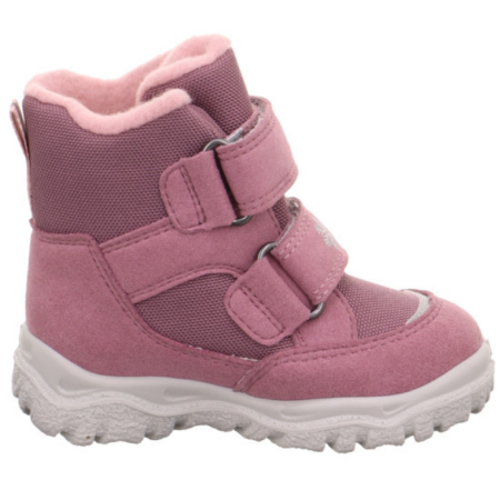 Superfit Husky Lekkie, Ciepłe Śniegowce Dla Dzieci z Membraną GORE-TEX, Wodoszczelne i Oddychające HUSKY 1-006045-8500 LILA/PINK