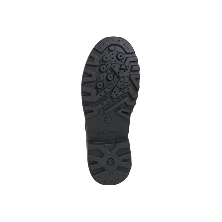 GEOX Jesienno Zimowe Botki CASEY J1620C 000BC C999, Czarne Buty za Kostkę 34-39