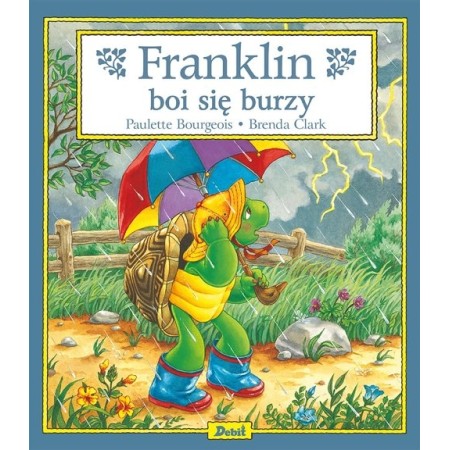 Franklin boi się burzy. KSIĄŻKA DLA DZIECI