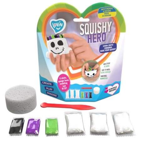 Zestaw Ciastoliny z Akcesoriami – Stwórz Squishy Scary