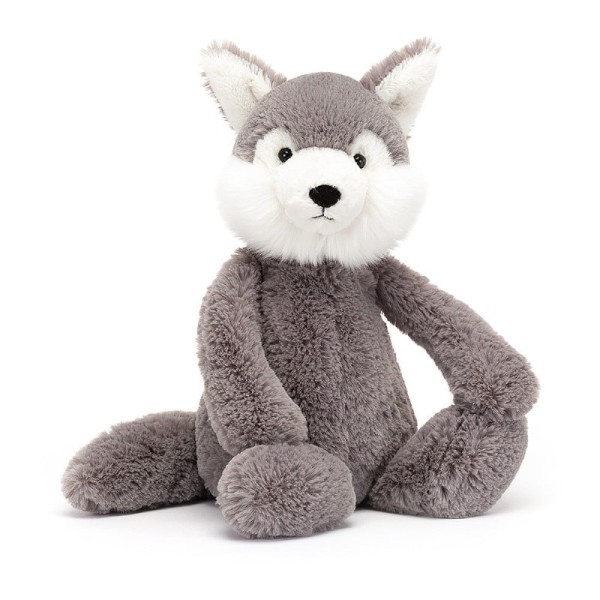 JELLYCAT Przytulanka Wilczek Szary 31 cm - Maskotka dla dzieci