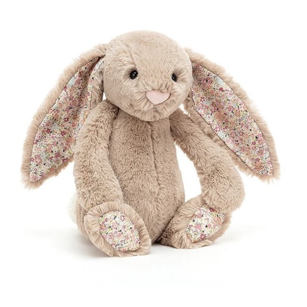 JELLYCAT Przytulanka Królik Beżowy Kwiecisty 31cm - Maskotka dla dzieci 12m+