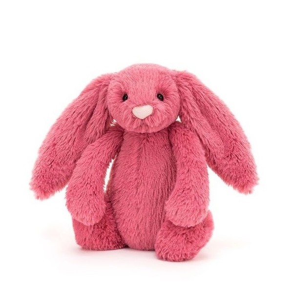 JELLYCAT Przytulanka Królik wiśniowy 18cm - Maskotka króliczek dla dzieci 0+