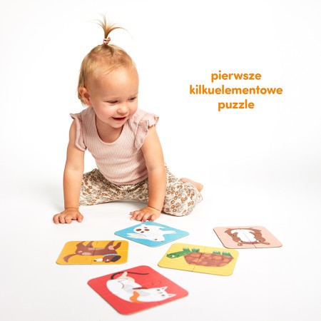 CzuCzu Puzzle Na Cztery Nasi Przyjaciele - Układanki dla Dzieci 2+