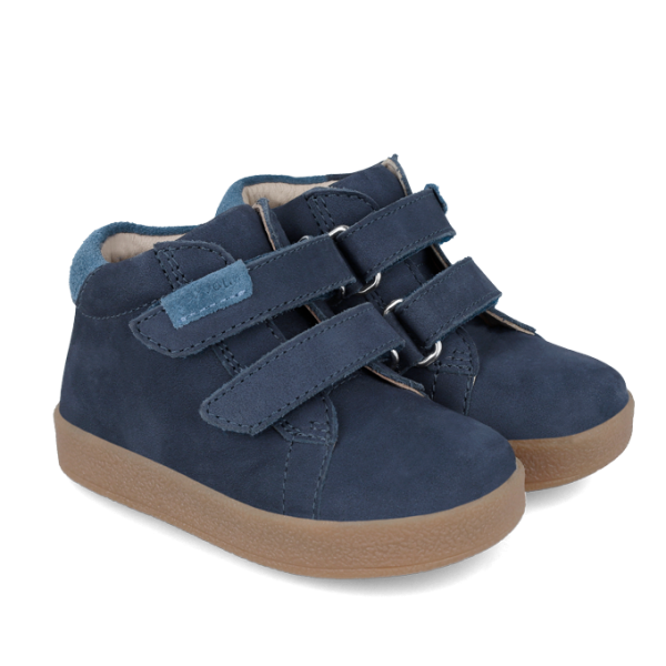 Garvalin Trzewiki Skórzane Chłopięce 241315-A089, Granatowe