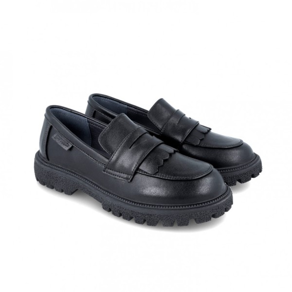Garvalin Oksfordki Loafersy 241700-A054 Czarne