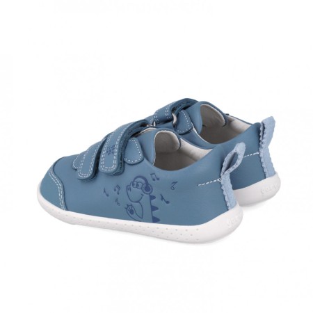 Garvalin Soft Barefoot Sneakersy Chłopięce 252333-A631 buty z dinozaurem