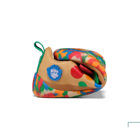 Affenzahn Lucky 10 Years – buty barefoot z bawełny organicznej, Multicolor