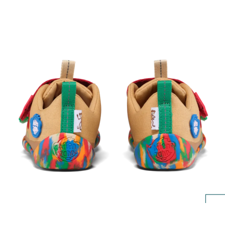 Affenzahn Lucky 10 Years – buty barefoot z bawełny organicznej, Multicolor