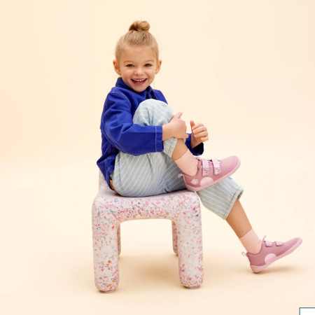 Affenzahn Lucky Unicorn – dziecięce buty barefoot z bawełny organicznej – Jednorożec