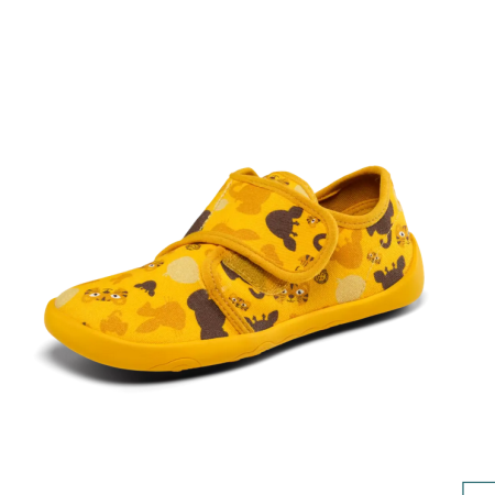 Affenzahn Slipper Cotton Movy Tiger – kapcie dziecięce z bawełny organicznej - 01398-10009-680 Tygrys