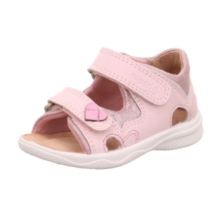 SUPERFIT SANDAŁY Z ELASTYCZNĄ PODESZWĄ POLLY 1-600097-5500 Różowe